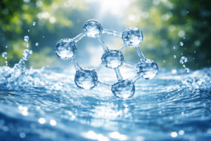 hexagonales wasser